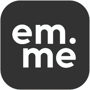 Employ me Logo Schwarz